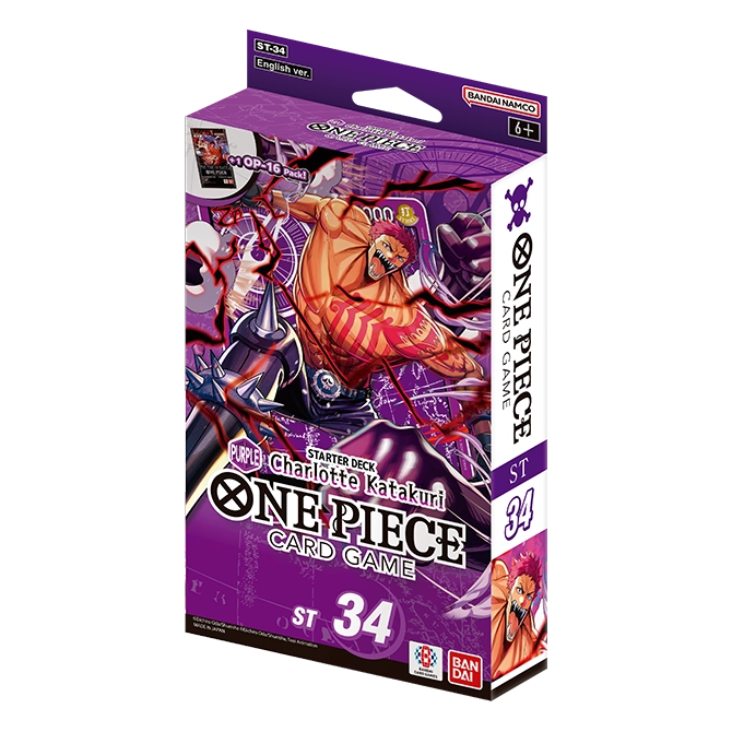 One Piece Card Game – Starter Deck ST-34: PURPLE Charlotte Katakuri