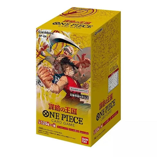 One Piece Card Game – Kingdom of Conspiracies (OP-04) Booster Box – Japansk