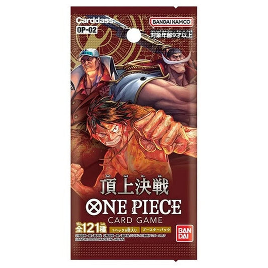 One Piece Card Game – Paramount War (OP-02) Booster Box – Japansk