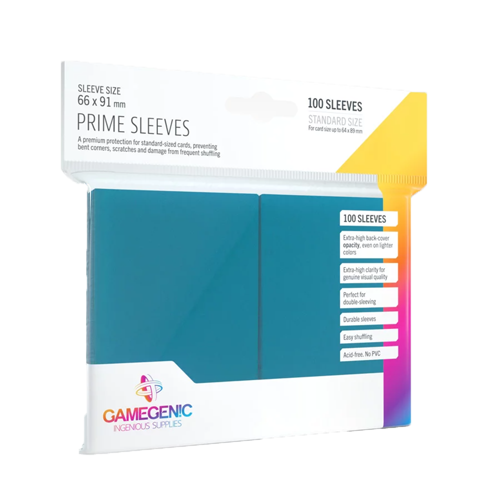 Gamegenic Prime Sleeves – Blue (100 stk)