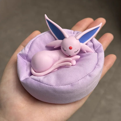 Pokémon Eevee Sleeping Series Blind Box Figure – Eeveelutions med pute