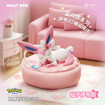 Pokémon Eevee Sleeping Series Blind Box Figure – Eeveelutions med pute