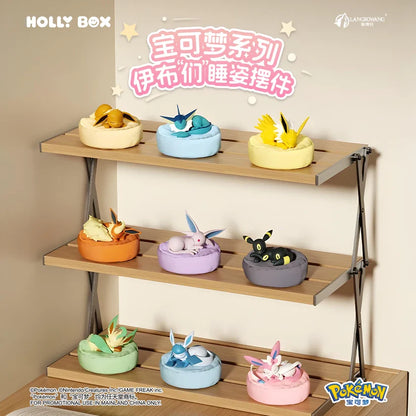 Pokémon Eevee Sleeping Series Blind Box Figure – Eeveelutions med pute