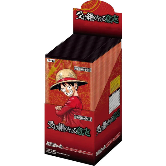 One Piece - OP-13 Carrying On His Will Booster Box Japansk.
