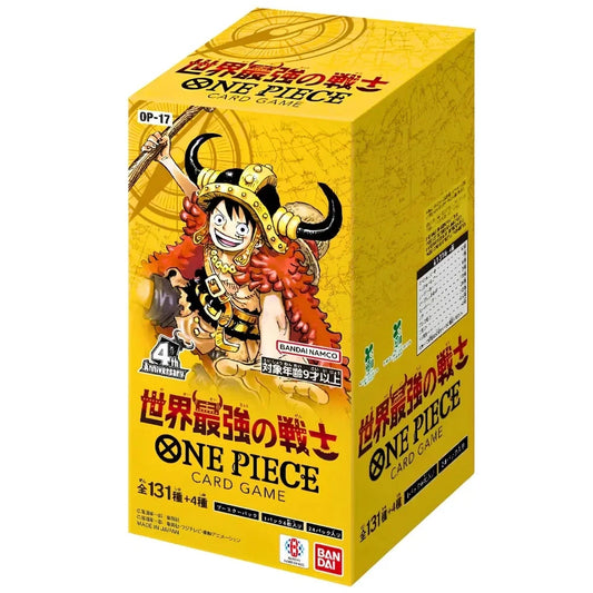 One Piece Card Game – OP-17 "The World's Strongest Warriors" Japansk Booster Box