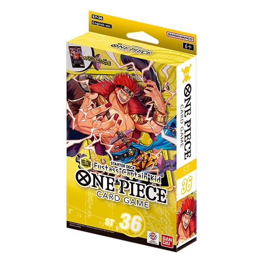 One Piece Card Game – Starter Deck ST-36: YELLOW Eustass "Captain" Kid