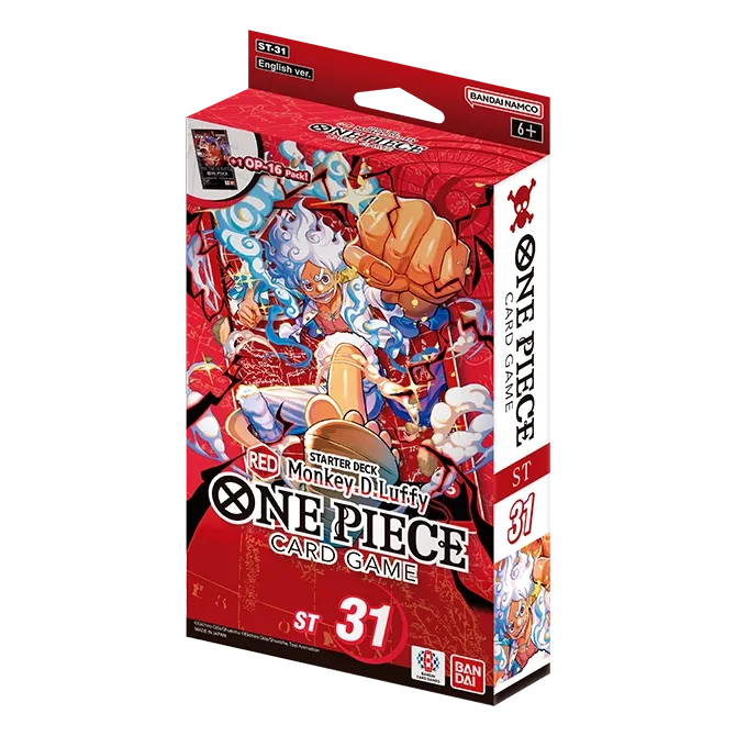 One Piece Card Game – Starter Deck ST-31: RED Monkey.D.Luffy