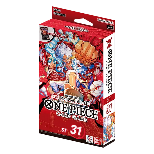 One Piece Card Game – Starter Deck ST-31: RED Monkey.D.Luffy