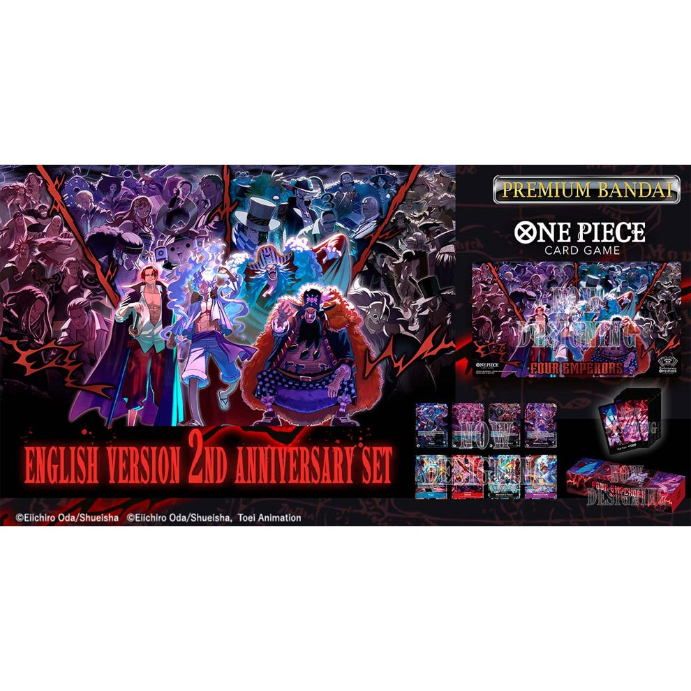 ONE PIECE Card Game – English Version 2nd Anniversary Set (Sealed)