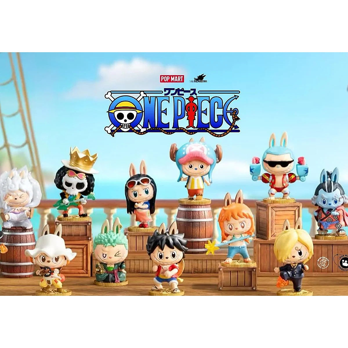 Pop Mart – Labubu The Monsters x One Piece Series – Blind Box