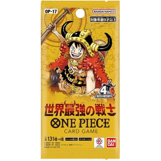 One Piece Card Game – OP-17 "The World's Strongest Warriors" Japansk Booster Box