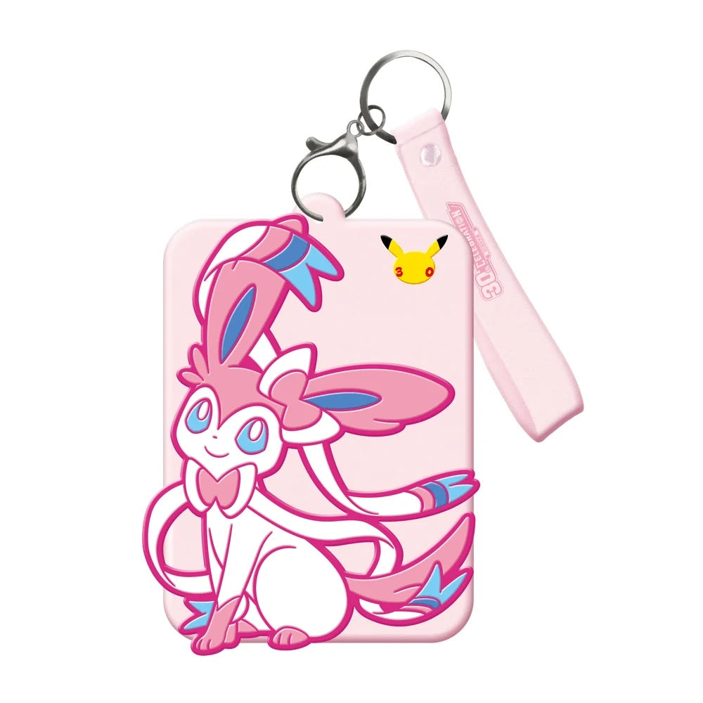 Pokemon TCG – 30th Celebration Sylveon ex Keychain Card Display Set – Kinesisk (forenklet)