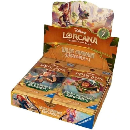 Disney Lorcana Wilds Unknown Japansk Booster Box